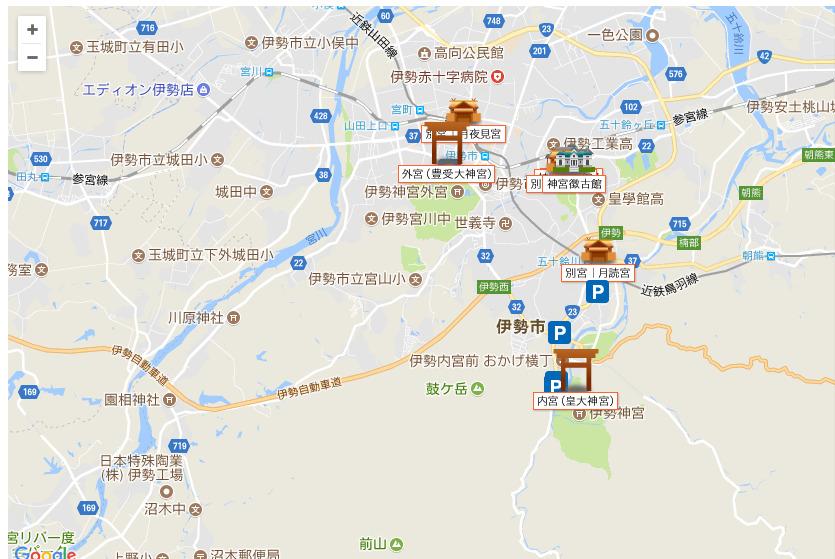 伊勢神宮のアクセスや地図と駐車場事情や観光スポット 交通と旅の便利手帖